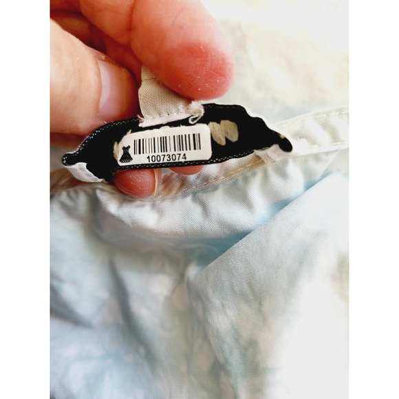 Madewell Tie-Dye Button-Front Short-Sleeve Tiered Mini Dress size medium - Picture 6 of 7